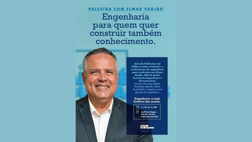 Como a responsabilidade técnica orienta a infraestrutura moderna para reduzir riscos nas cidades, segundo Elmar Juan Passos Varjão Bomfim.