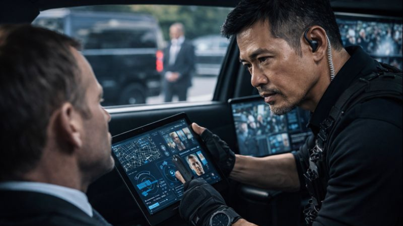 Ernesto Kenji Igarashi avalia como a integração de dados amplia a proteção de dignitários.