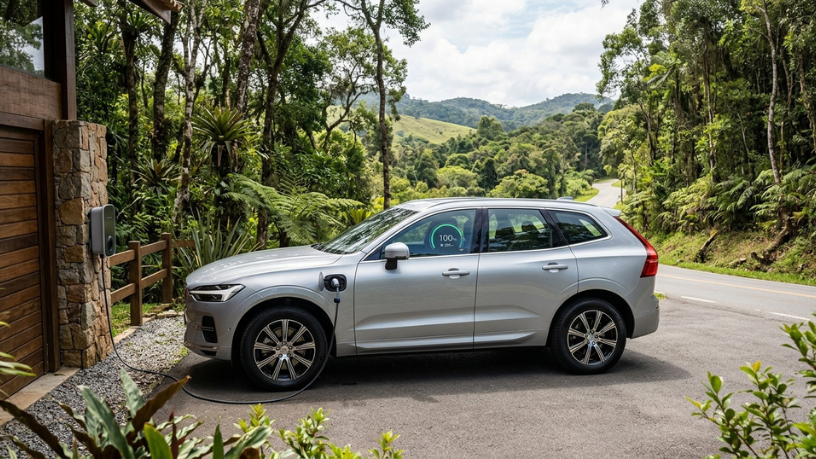 Volvo XC60 2027 ganha bateria maior e pode rodar até 200 km no modo elétrico